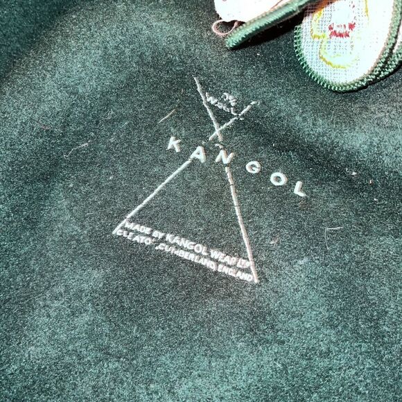 Vintage kids youth Girl Scout wool Kangol beret patches & sash with pins patch - Picture 4 of 7